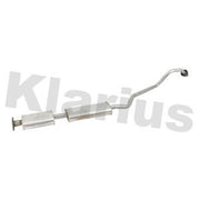 Klarius Box With Centre Pipe Centre fits Nissan Almera 2000-2006 1.8