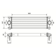 Valeo Intercooler (Charge Air Cooler) 822966