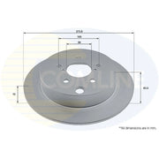 Comline Front & Rear Brake Discs & Pads fits Subaru XV 2017 on 2.0