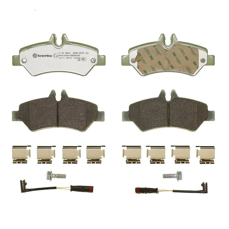 Brembo 4 x Rear Brake Pad Set fits Mercedes-Benz Sprinter 3,5-T 2006-2018
