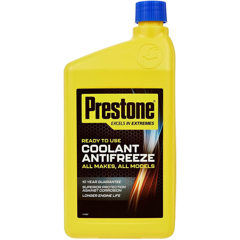 2x Prestone Coolant Antifreeze Ready to Use Universal Summer Winter -37°C Prestone  - Dynamic Drive