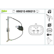 Valeo Electric Window Regulator Lifter Right Front 850213
