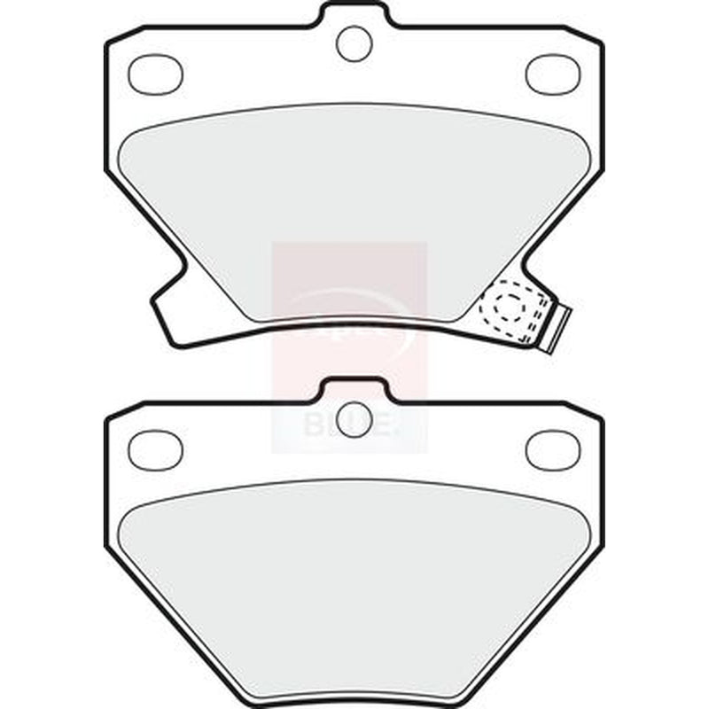 Apec Rear Brake Pad Set fits Toyota Celica 1999-2005 1.8