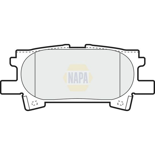 NAPA Rear Brake Pad Set NBP1737
