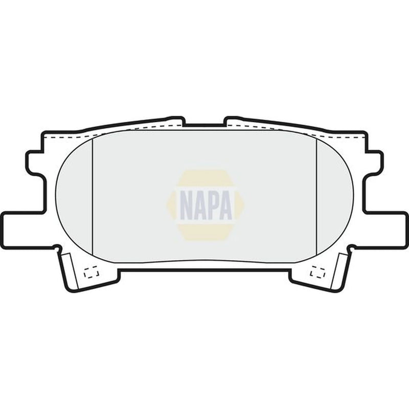NAPA Rear Brake Solid Discs & Pads fits Lexus Rx 2003-2015