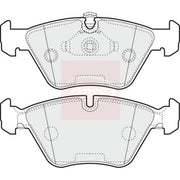Apec Front Vented & Rear Vented Brake Discs & Pads fits BMW 5 1995-2003