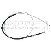 First Line Handbrake Cable Left Rear fits VW Caddy Alltrack IV 2015-2020