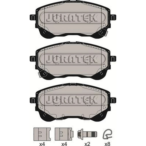 Juratek Front Brake Pad Set fits Lexus Lbx 2023 on