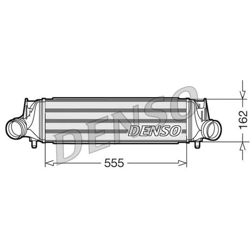 Denso Intercooler (Charge Air Cooler) fits Audi Tt 2009-2014 2.5