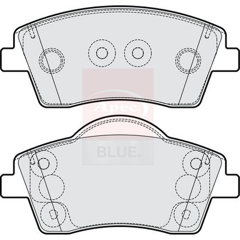 Apec Front & Rear Pads fits Volvo XC40 2018-2022