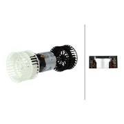 Hella Heater Blower Fan fits Man F90 1986-1997