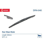 Denso Rear Wiper Blades fits Honda Insight 2009-2013 1.3
