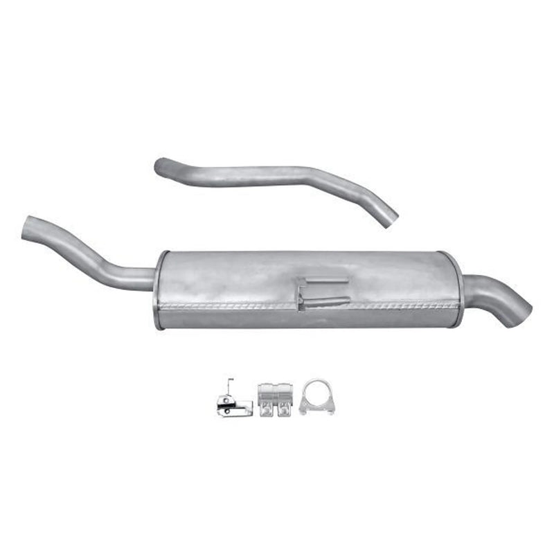 Hella End Silencer Rear fits Renault Grand Scénic III 2009-2016 1.5