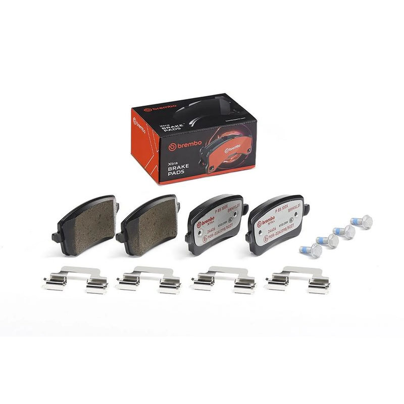 Brembo 4 x Rear Brake Pad Set fits Audi A4 Allroad B8 2009-2016 2.0 3.0