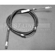 First Line Handbrake Cable Left Rear fits Fiat Cinquecento 1991-1999 0.9