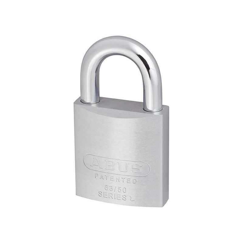 Abus Mechanical 83/50mm Chrome Plated Brass Padlock ABUS Mechanical - Dynamic Drive
