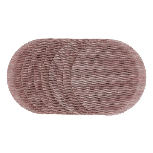 Draper Mesh Sanding Discs, 150mm, 240 Grit (Pack of 10) 62988 Draper - Dynamic Drive