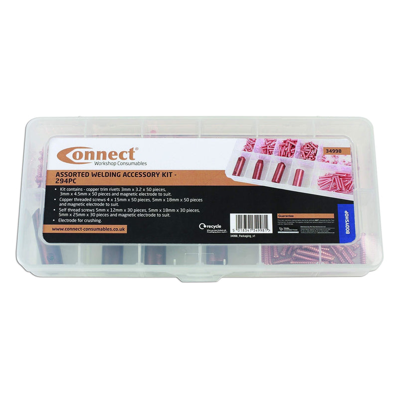 Tool Connection Assorted Welding Accessory Kit 294pc 34998 Tool Connection - Dynamic Drive