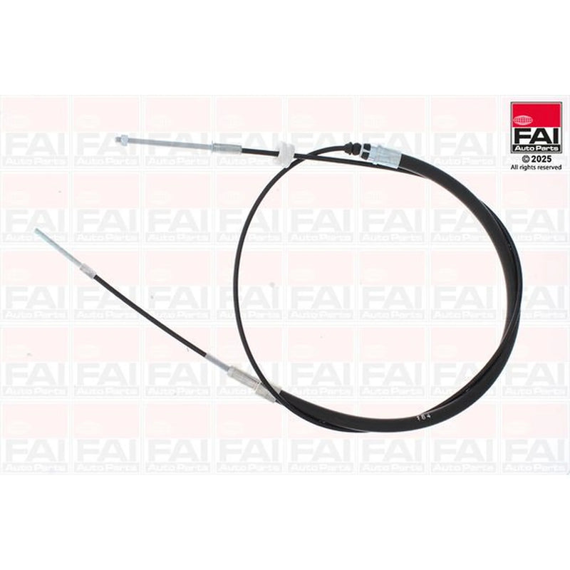 FAI Handbrake Cable Front fits VW Multivan 2003-2015 1.9 2.0 2.5 3.2