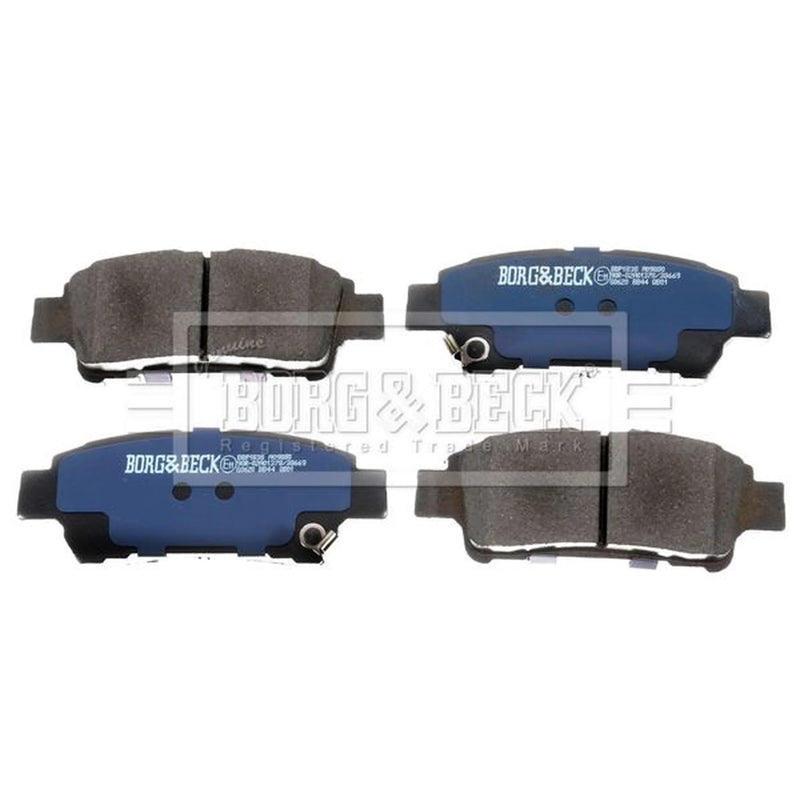 Borg & Beck Front & Rear Brake Discs & Pads fits Toyota Previa 2000-2006 2.0 2.4
