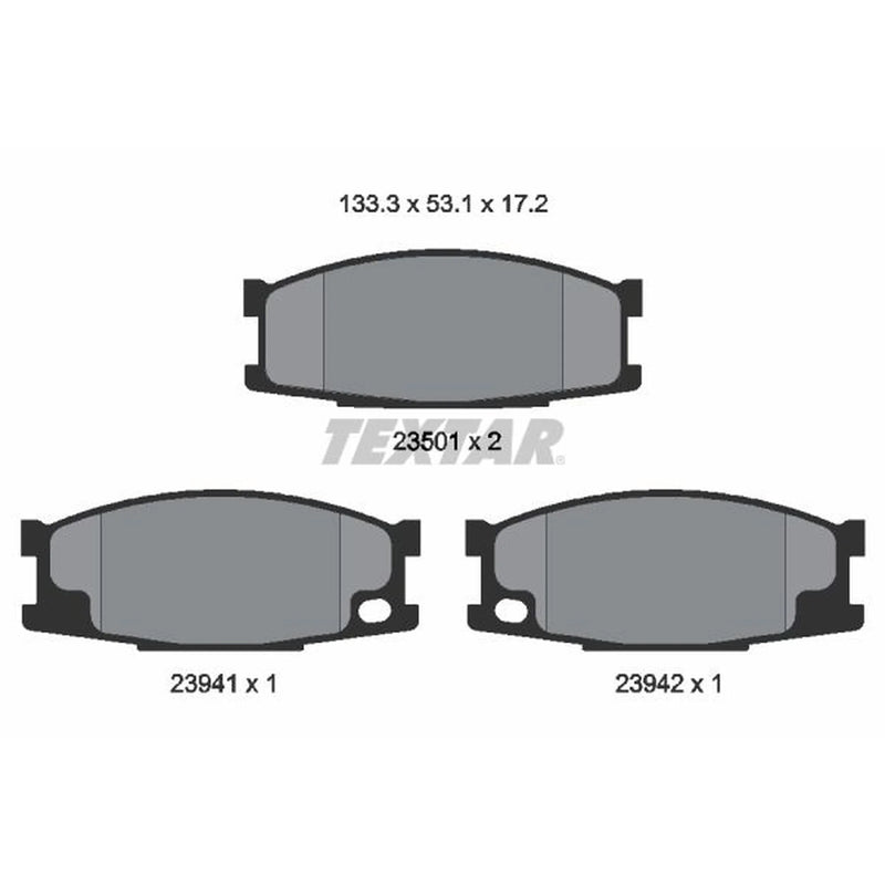 Textar Front Brake Pad Set 2350101