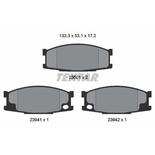 Textar Front Brake Pad Set 2350101
