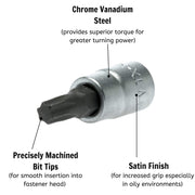 Teng Tools 1/4" TX Bit Socket TX30 Teng Tools - Dynamic Drive