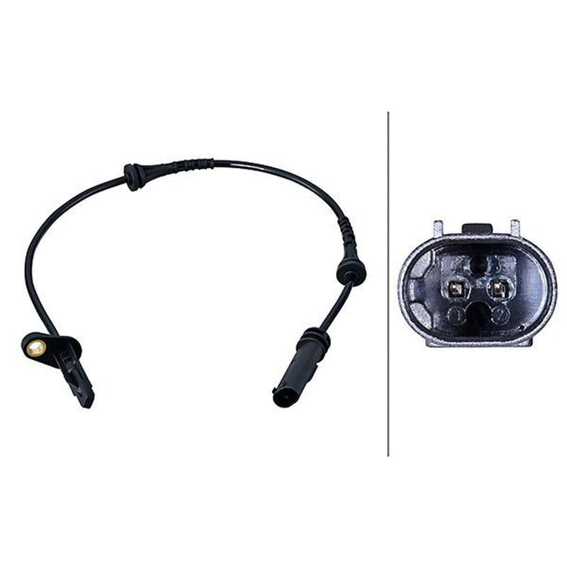 Hella ABS Wheel Speed Sensor Rear fits BMW 2 2025 on