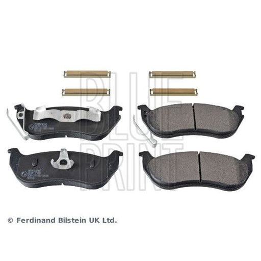 Blue Print Rear Brake Pad Set fits Jeep Wrangler 1996-2007 2.4 4.0