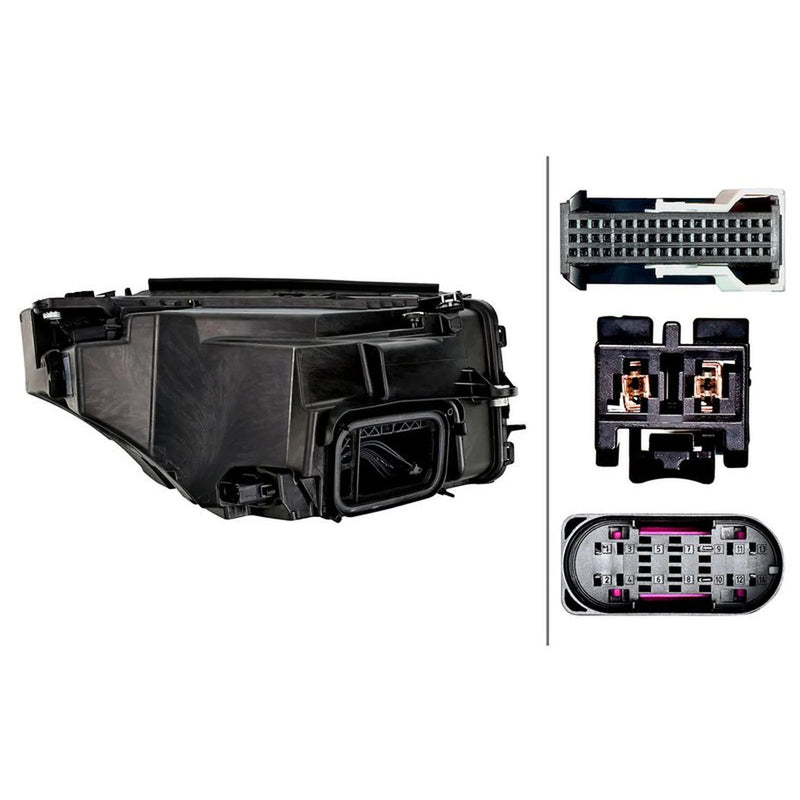 Hella Headlight Headlamp LED Left fits Mercedes-Benz Glc 2015-2022