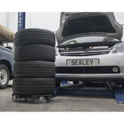 Sealey Tyre Storage/Transport Dolly STR006 Sealey - Dynamic Drive