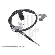 Blue Print Handbrake Cable Left Rear ADG046274