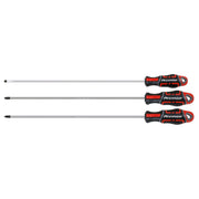 Sealey Premier Premier GripMAX Extra-Long Screwdriver Set 3pc AK4372 Sealey Premier - Dynamic Drive