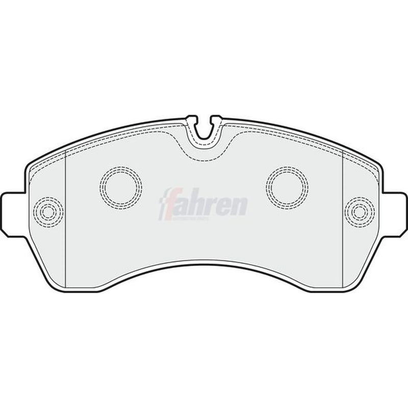 Fahren Front Brake Pad Set FBP3648