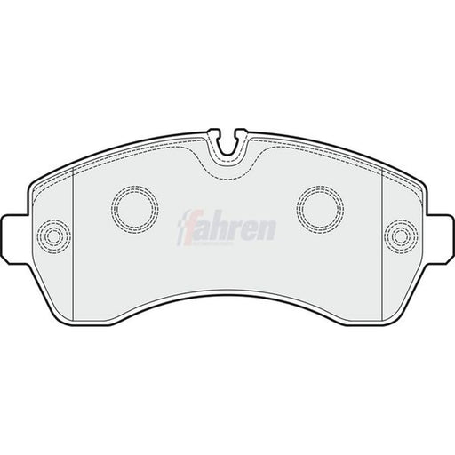 Fahren Front Brake Pad Set FBP3648