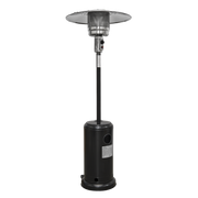 Dellonda Outdoor Garden Gas Patio Heater 13kW Commercial & Domestic Use Black Dellonda  - Dynamic Drive