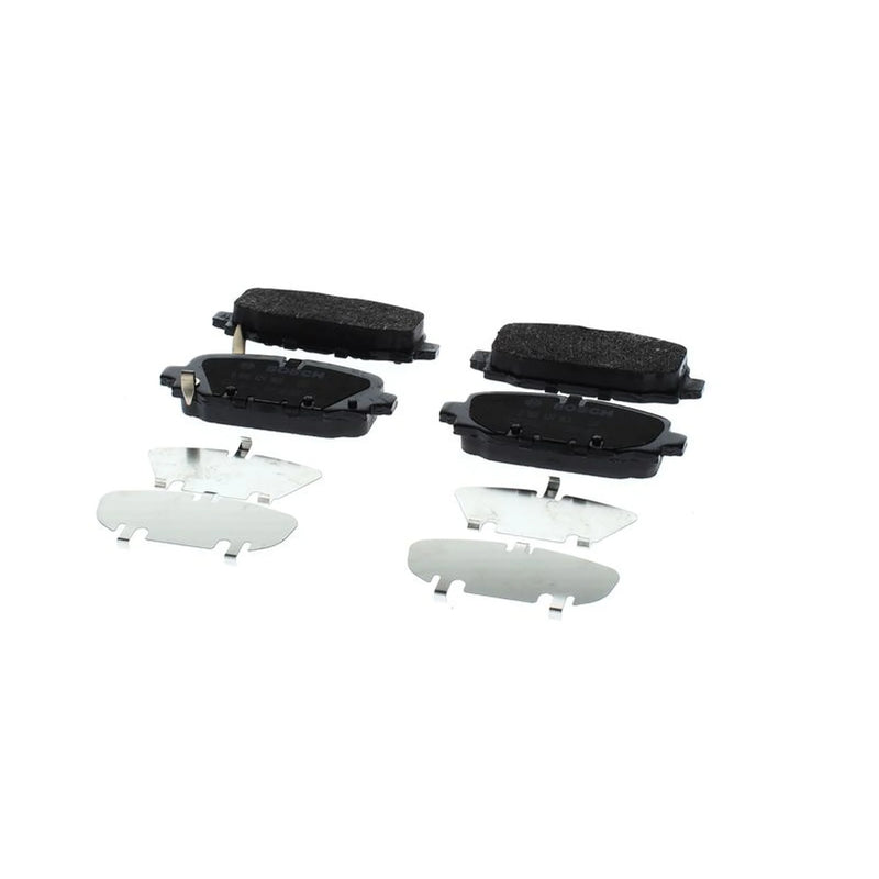 Bosch Front & Rear Pads fits Jeep Compass 2016-2017 1.4 1.6 2.0
