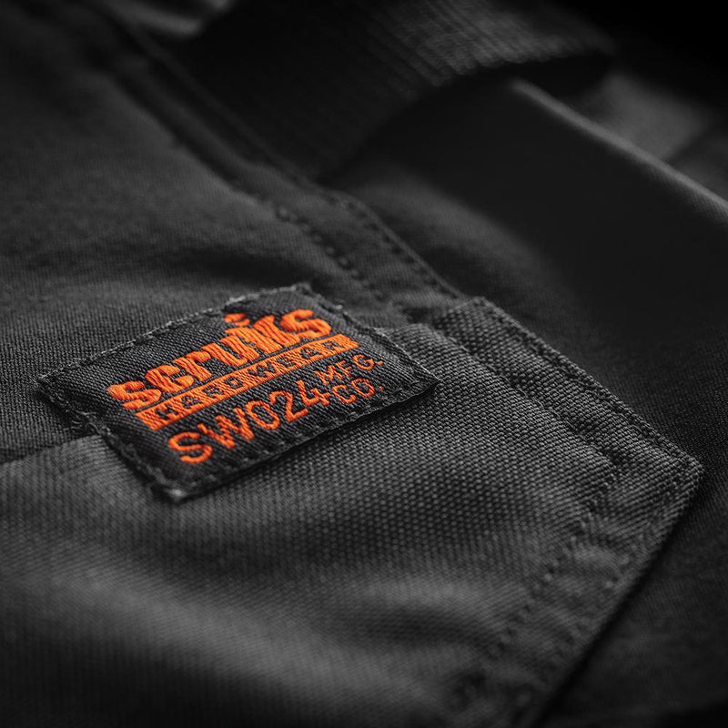 Scruffs Women's Trade Flex Holster Shorts Black 10 Scruffs - Dynamic Drive