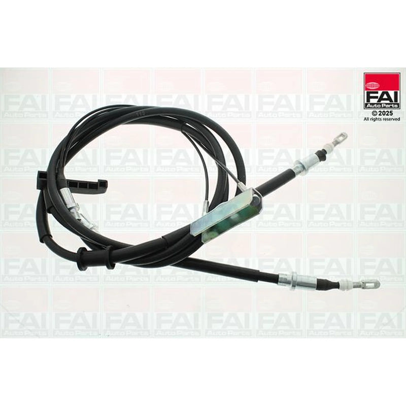 FAI Handbrake Cable Left Rear fits Saab 9-3 1998-2003 2.0 2.2 2.3