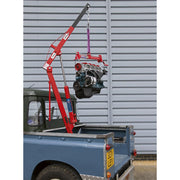 Sealey Static Mounted Crane 750kg SSC750 Sealey - Dynamic Drive