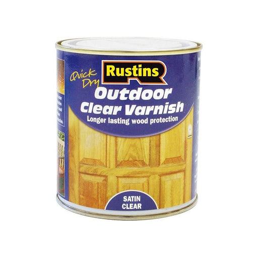 Rustins Exterior Varnish Satin 1 litre Rustins - NN4 Online
