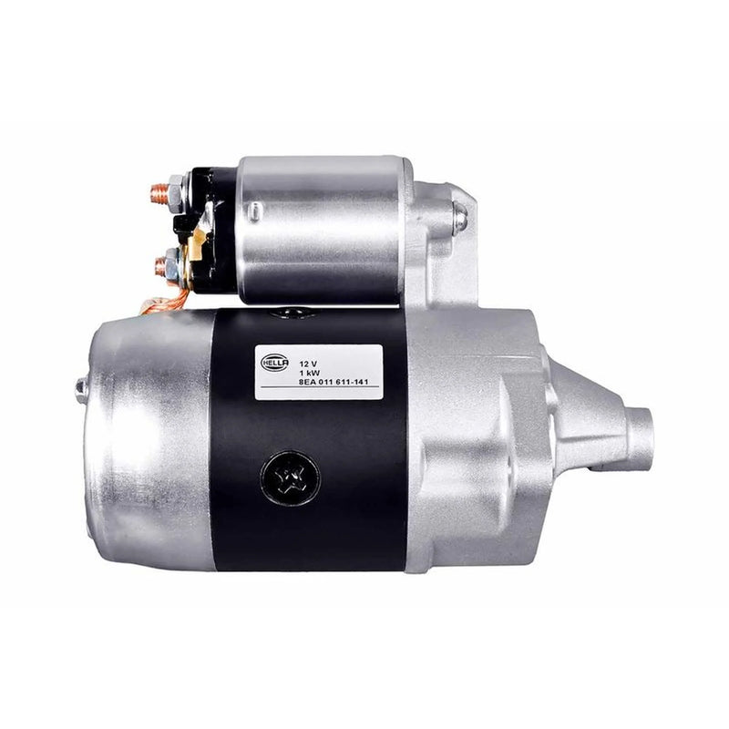 Hella Starter Motor 12V 1kW 9 Teeth fits Suzuki Grand Vitara I 1998-2005 1.6 2.0