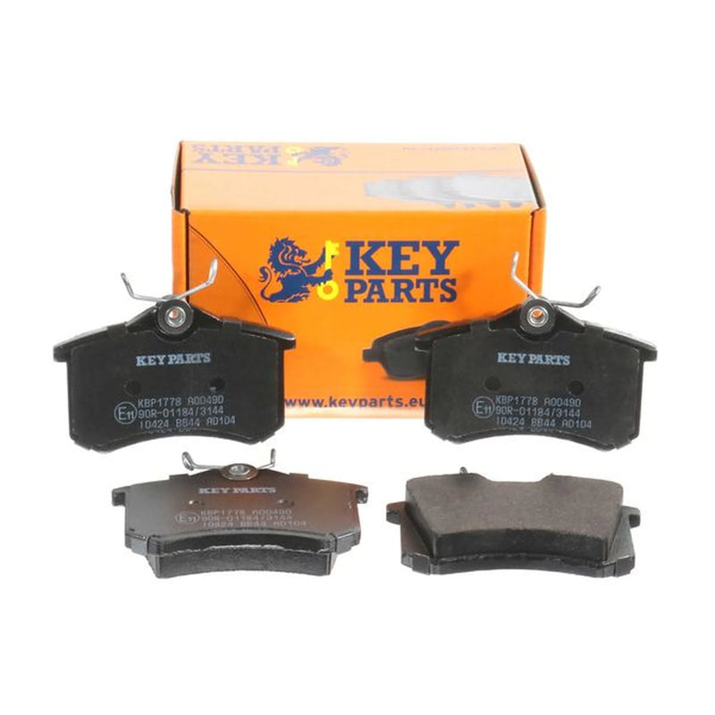 Key Parts Rear Brake Pad Set fits Audi A4 B7 2004-2009 1.6 1.8 1.9 2.0 2.5 2.7