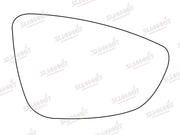 Summit Stick-On Aspheric Mirror Glass fits VW Passat Scirocco RHS Summit - Bars 4 Cars