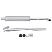 Hella Front Silencer Front fits Fiat Palio Weekend 1996-2012 1.2 1.6 1.9