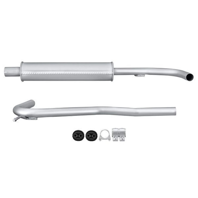 Hella Front Silencer Front fits Fiat Palio Weekend 1996-2012 1.2 1.6 1.9