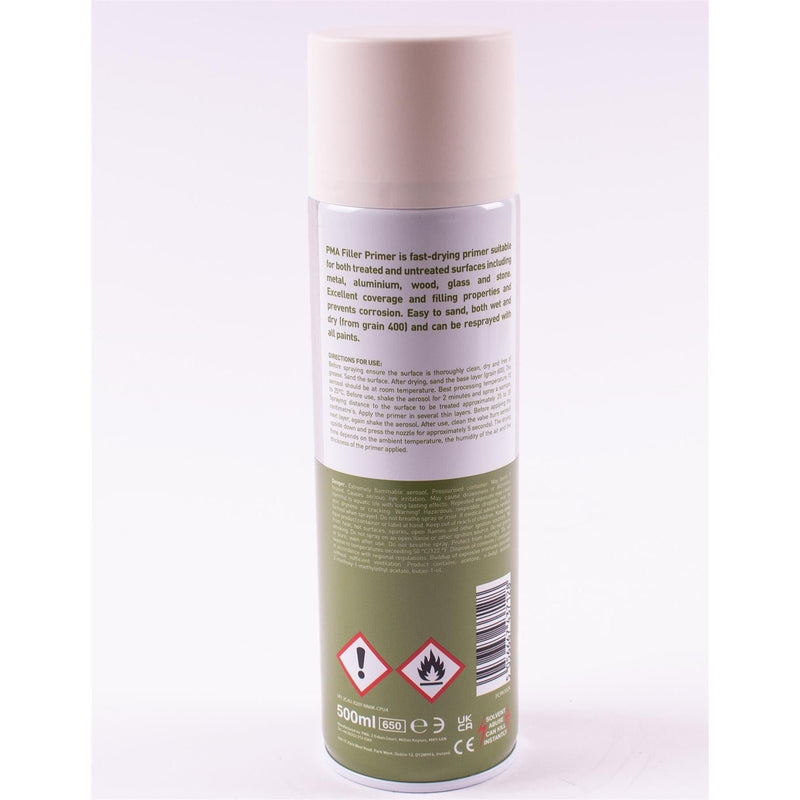 3x Autotek Yellow Filler Primer 500ML High Covering Spray Paint Professional Autotek - Dynamic Drive