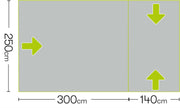 Quest Kestral Air Drive Away Tailgate Campervan Awning (T5,6,6.1) Quest Leisure - Dynamic Drive