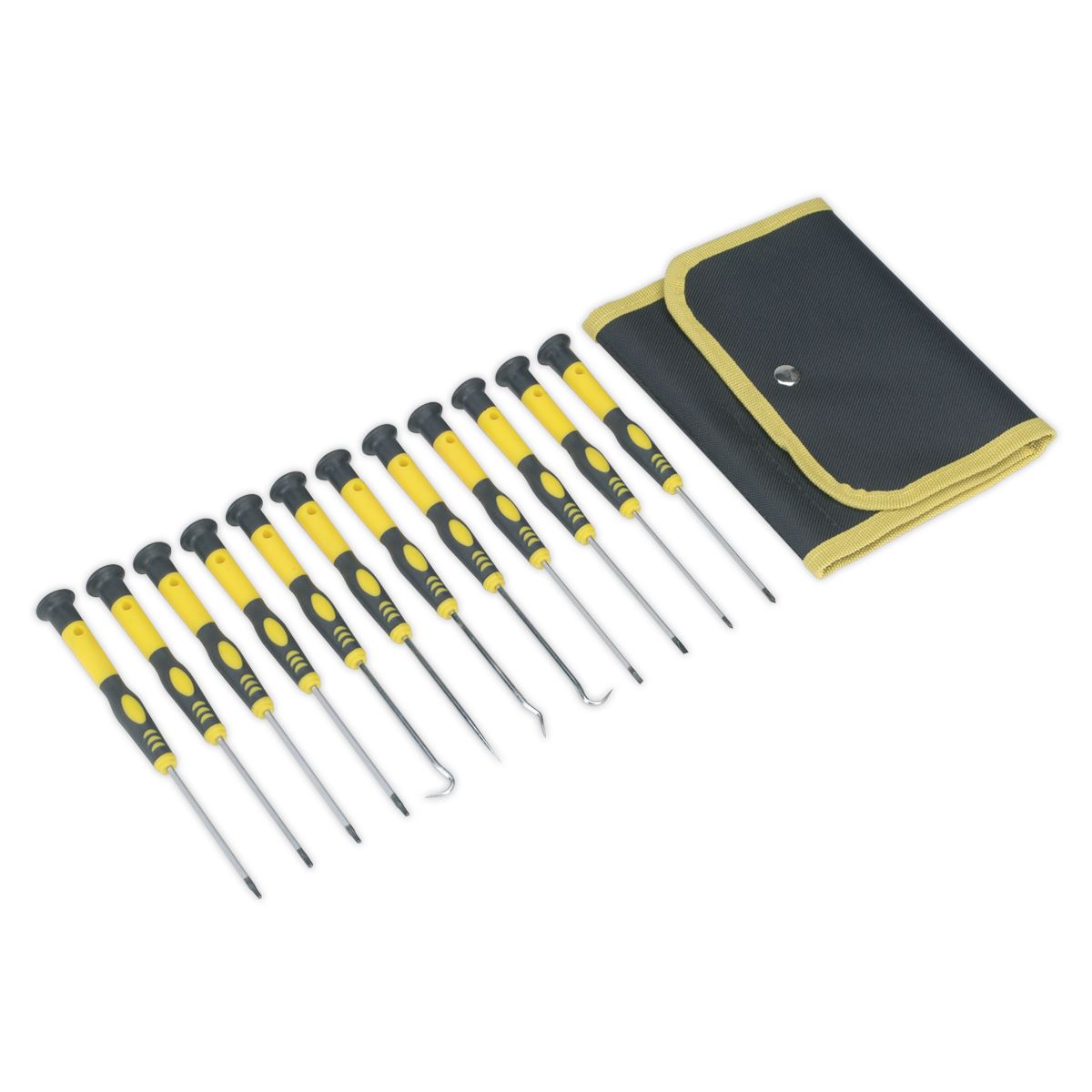Siegen by Sealey Precision Screwdriver & Pick Set 12Pc — NN4 Online