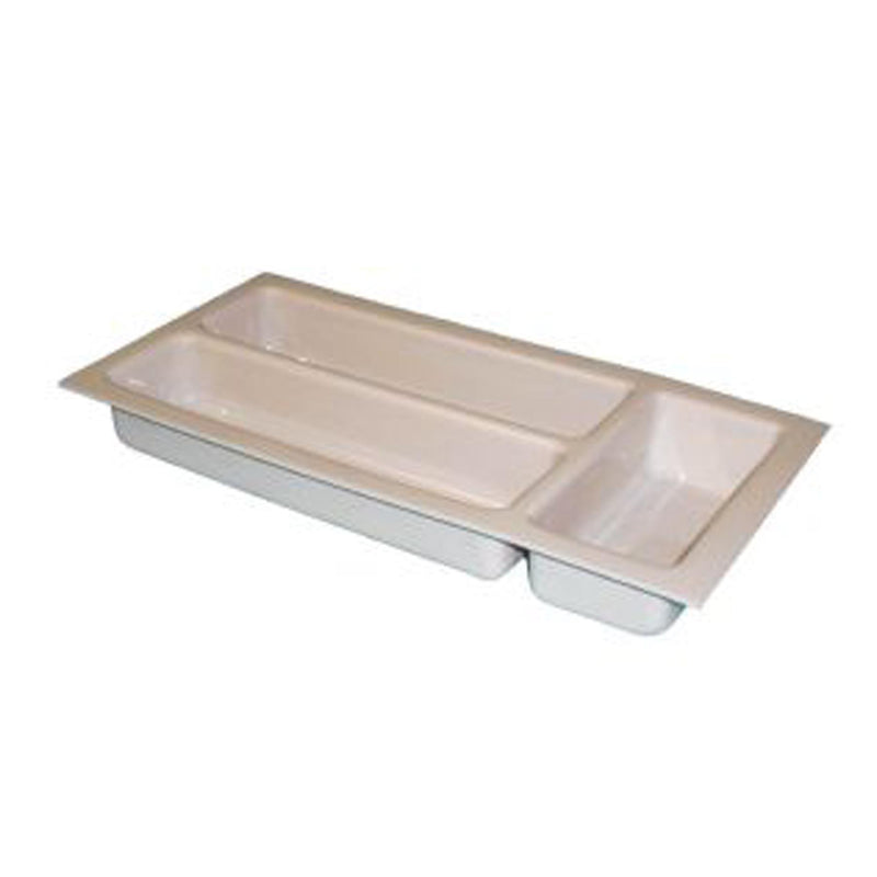 Stay Organized on the Go with Small Ivory Cutlery Tray for Caravans Motorhomes Grove  - Dynamic Drive